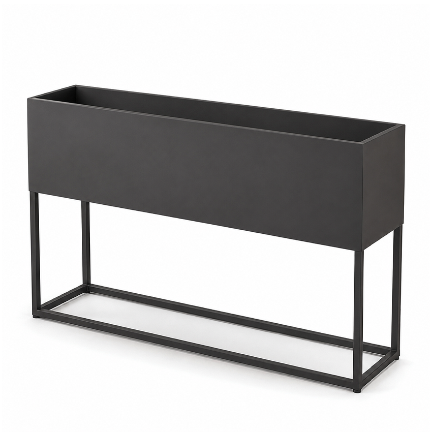 Alternative view of Raised Metal Planter